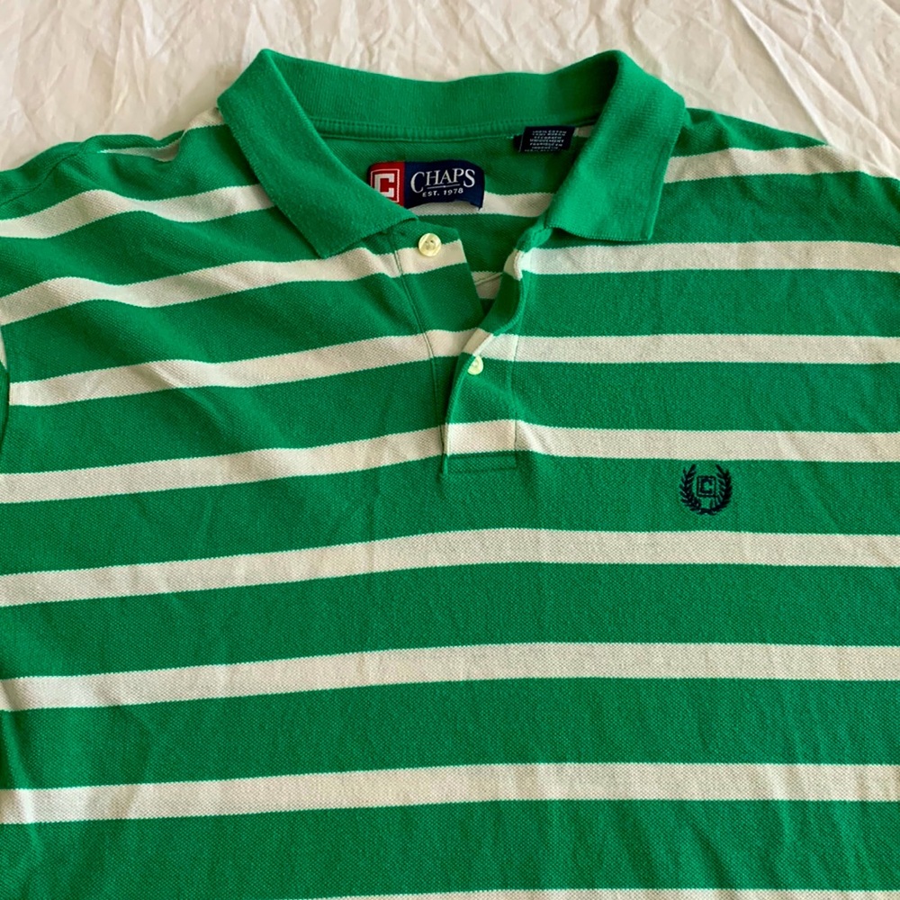 CHAPS Men’s Cotton Polo Shirt. XL.